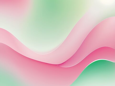pink, green and white colorful gradient abstract background