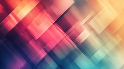 Poster - Abstract geometric texture featuring a trendy blurred background with a gradient pattern ideal for wallpaper textile poster or decorative design
