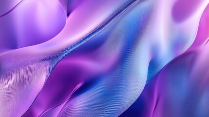 Aufkleber - 3D rendering of an abstract geometric background in purple and blue hues Suitable for advertising technology showcase banners gaming sports cosmetics business and metaverse applications Sci fi ill