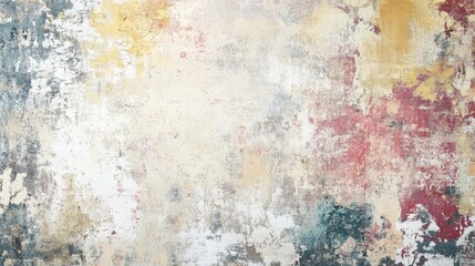 Aufkleber - Artistic depiction of a textured shabby background featuring an abstract design suitable for photo wallpaper in interior spaces
