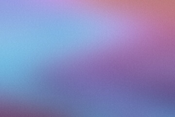 Poster - Abstract gradient background with a blend of purple and blue hues, softly transitioning between colors