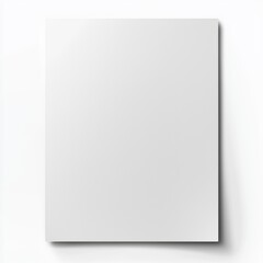 Blank White Plain Solid Background for Copyspace Text or Design Layout