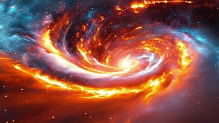 Poster - money swirling in a vortex, symbolizing finance and investments, captures the dynamic nature of the 