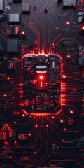 Poster - Contemporary design with cyber security themes.