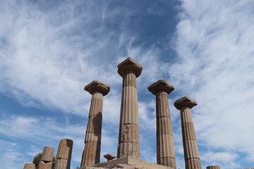 ruins of greek temple