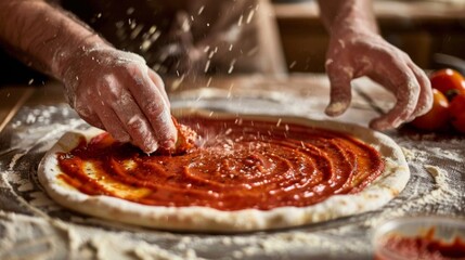 Raw pizza dough is essential for crafting delicious homemade pizzas.