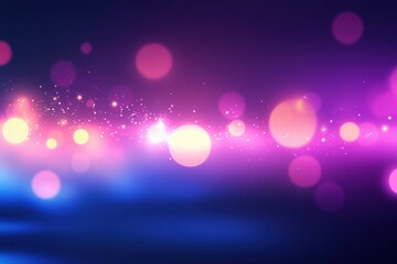 Poster - Blurred background of blue and purple gradient colors Generative AI