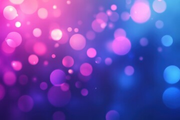 Poster - Blurred background in blue and purple colors, gradient, soft lighting, simple background Generative AI