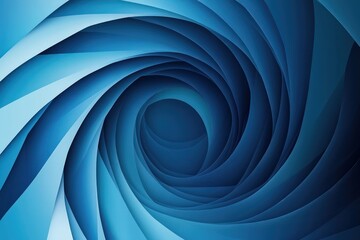 Wall Mural - abstract blue vector background, geometric wallpaper for certificates and presentations