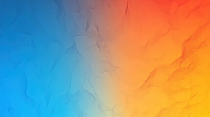 Canvas Print - abstract gradient background wallpaper transitioning from warm orange to cool blue