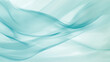 © NeuroArtStream - Soft abstract flowing wave pattern in light teal hues