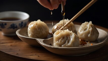 chinese steamed dumplings