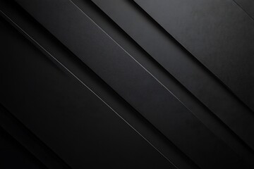 Wall Mural - plain black textured background, sleek and modern for website or design mockups