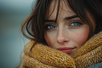 Poster - a woman watching someone she loves hug another person, her face showing a mix of heartbreak and unde