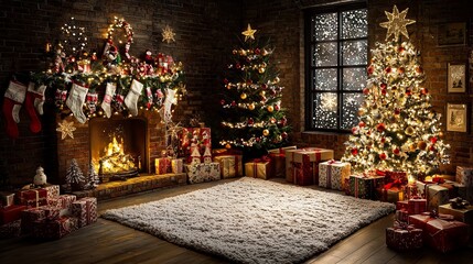 christmas colorful festive background