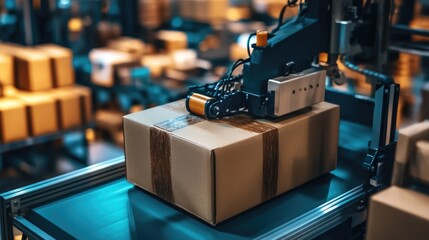 Poster - Automated Packaging System in a Warehouse Setting