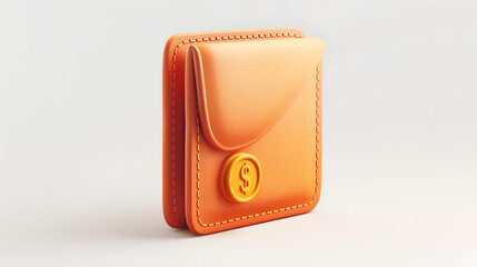 Poster - Wallet icon Business Finance 3D