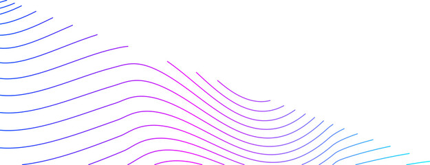 Corner line mesh wave gradient design element vector