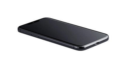 Modern Smartphone or Cell Phone Mockup. Isolated PNG, Design Blank. Advertisement or Project Object.