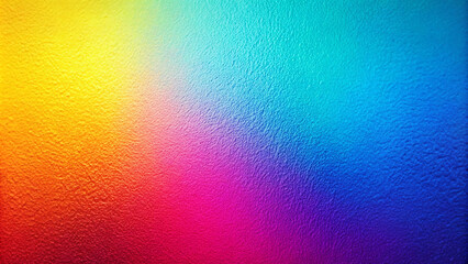 Wall Mural - A colorful canvas showcasing the beauty of blended light An artistic interpretation of a rainbow on a textured backdrop