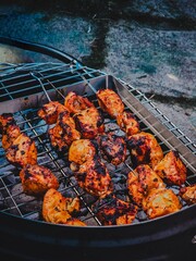 grilled chicken wings