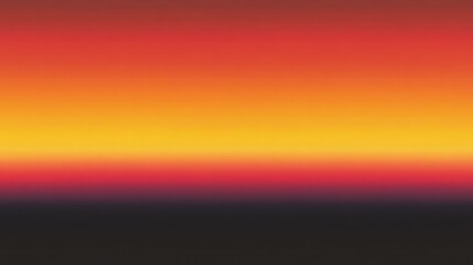 Poster - Sunset gradient for branding, a versatile and sleek gradient in sunset tones, 