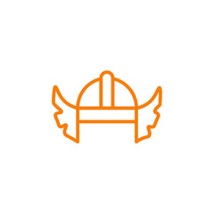 Poster - valkyrie icon Outline vector for web ui