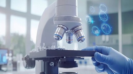 Poster - Modern Microscope Technology in a Laboratory Setting