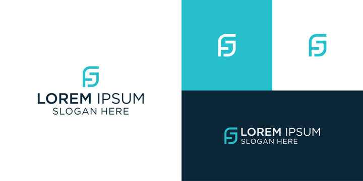 logo with the initials F and S, suitable for consulting business companies