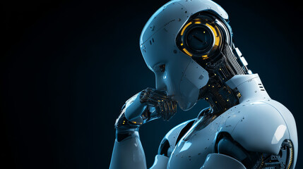 Poster - Artificial intelligence is changing the financial world.  AI systems can analyze financial data, predict market trends, and even automate trading decisions.