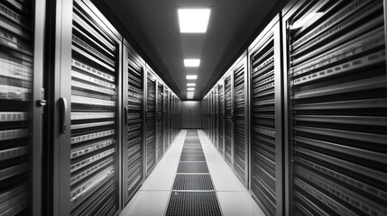 Poster - Storing and retrieving information on a remote server, like a cloud service.