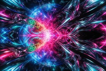 Poster - abstract background 3d wallpaper 