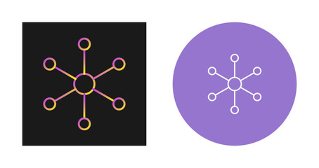 Poster - Molecular Structure Vector Icon