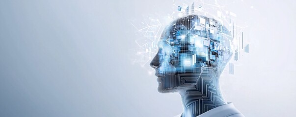 Poster - visual of policymakers using ai tools to simulate economic policy impacts, concept of advanced econo