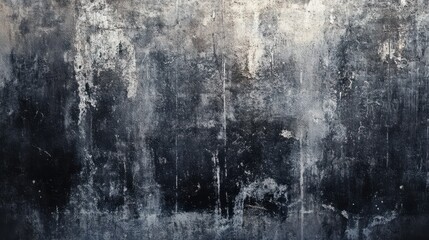 Wall Mural - Old wall texture cement dark black gray. background abstract grey color design are light with white gradient background.