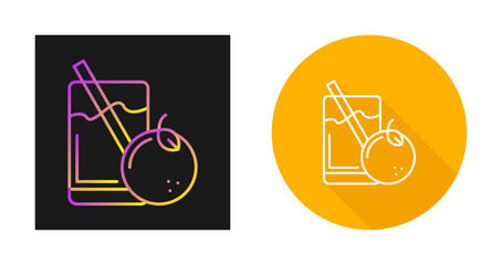 Canvas Print - Juice Vector Icon