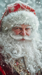 The birthday of Santa Claus. new year