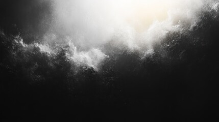 Wall Mural - abstract background with white clouds and bright light.
