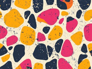 Aufkleber - Abstract spotted textured wallpaper design ideal for use as a background in social media pages posters presentations outdoor advertising and various creative projects Vector illustration
