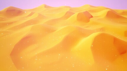 Aufkleber - Close up of beach sand featuring unique shades of golden grains and a softly lit tan dune surface ideal for background displays