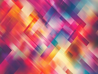 Aufkleber - Abstract geometric texture featuring a trendy blurred background with a gradient pattern ideal for motion wallpaper fantasy illustrations labels interiors postcards or card designs