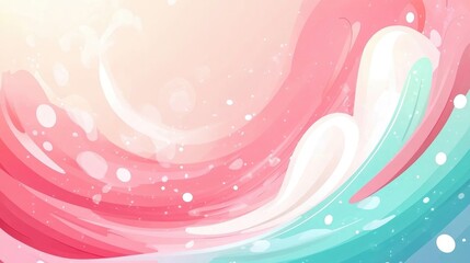 Aufkleber - Abstract Pink Sunset Sky Background with Motion Blur Vivid Pink Blue Sky Visual for Enhancing Your Photos