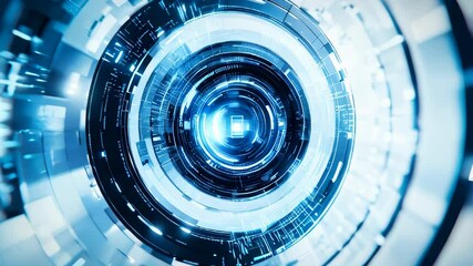  - Abstract circular advanced technology device
