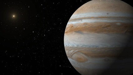 Wall Mural - planet jupiter in space, ultra HD