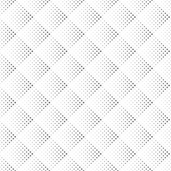 Poster - Seamless geometrical circle pattern background - abstract black and white vector design from rings