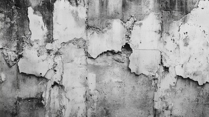 Aufkleber - Black and White Concrete Background