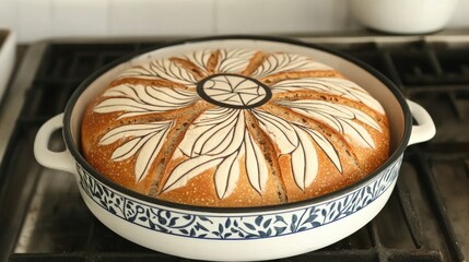 Aufkleber - Artisan Bread just out of the oven
