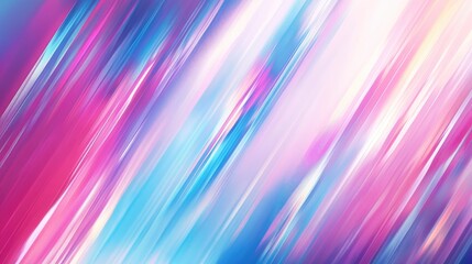 Sticker - Abstract Vivid Gradient Color Modern Style Airy Wallpaper Background Design Dynamic Light Effect Soft Backdrop Light Blue Teal Green Violet Purple Pink Blurry