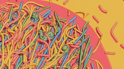Poster - Closeup of Mixed Raw Vegetables Healthy