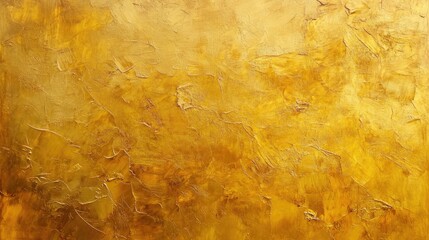 Poster - Abstract artistic painting featuring a golden textured background Oil on canvas with expressive brushstrokes suitable for various applications like wallpapers posters and murals